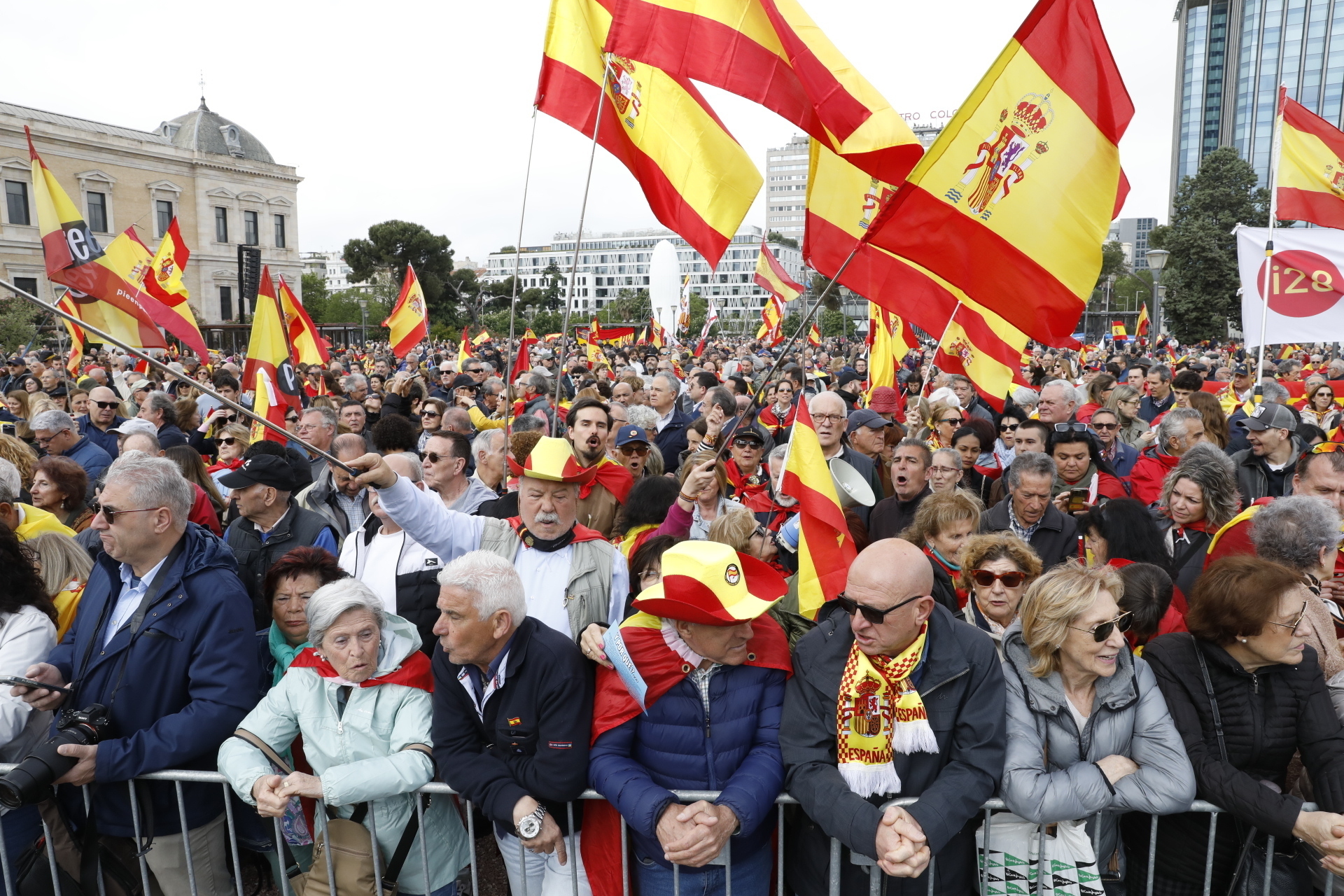 Manifestacion contra Pedro Sánchez.