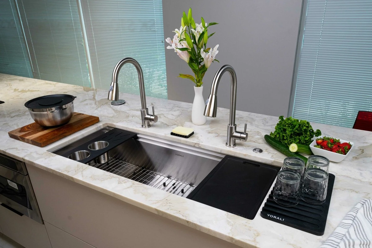 Encimera siempre despejada: el truco del fregadero workstation para tu cocina - image 1