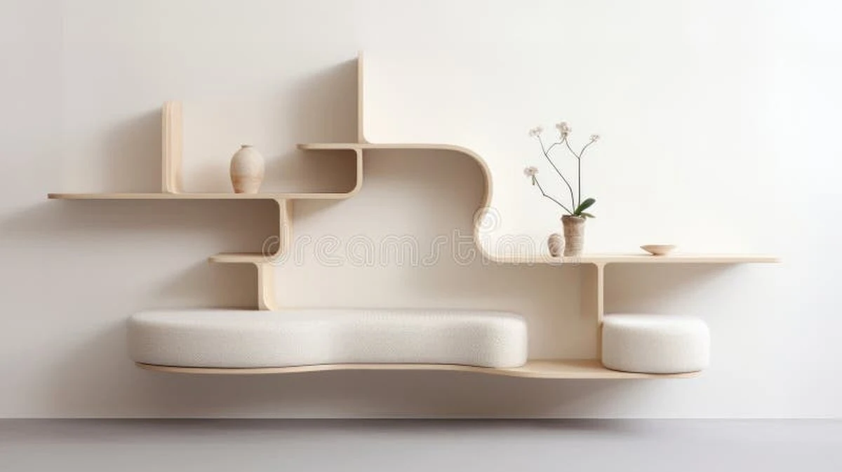 Estantes flotantes: el truco de diseño de interiores para paredes de lujo - image 1