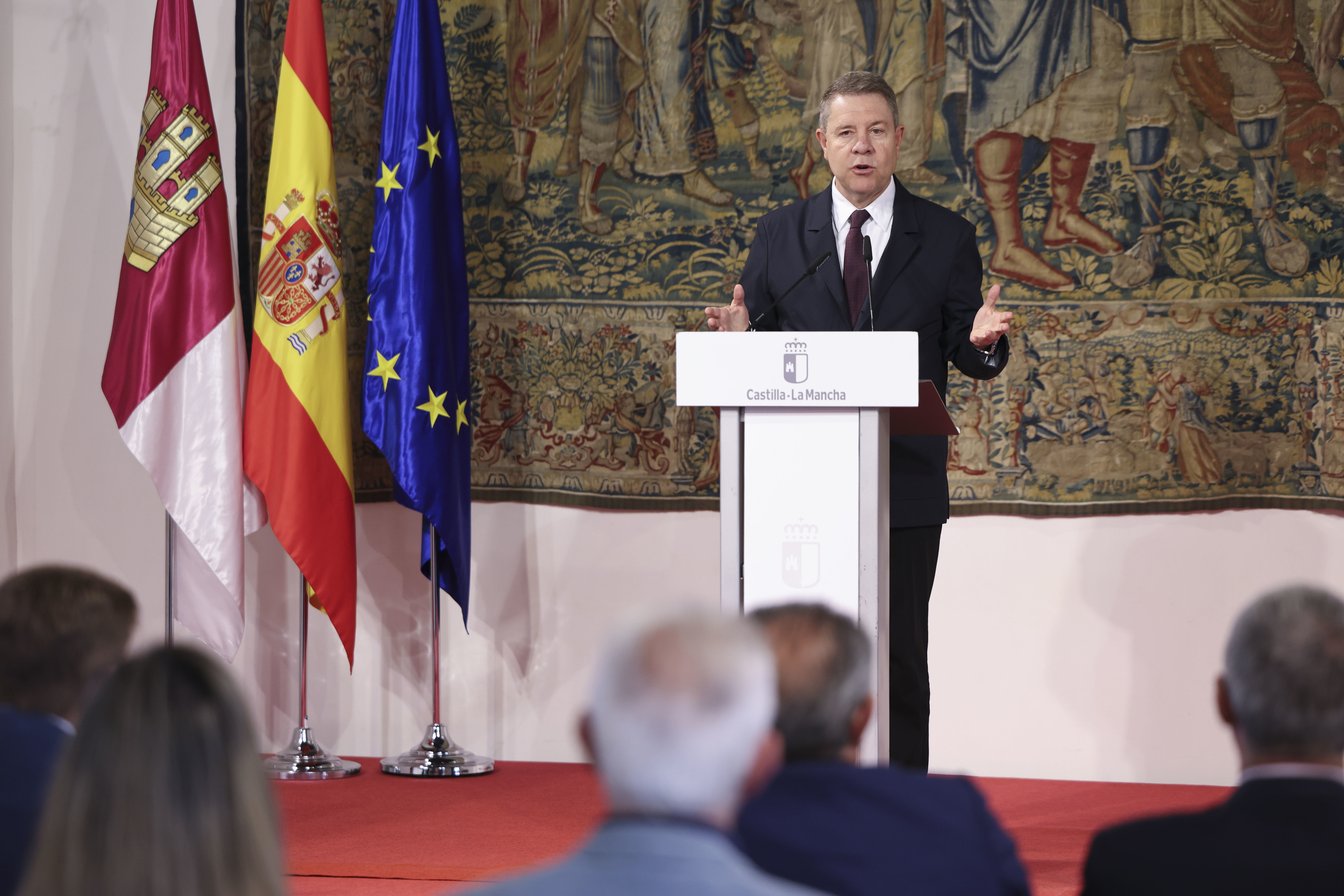 Emiliano García-Page, presidente de Castilla-La Mancha.