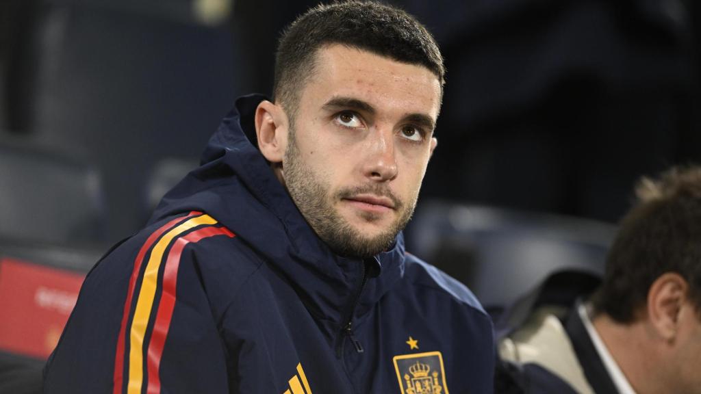 Joan García, con la Selección
