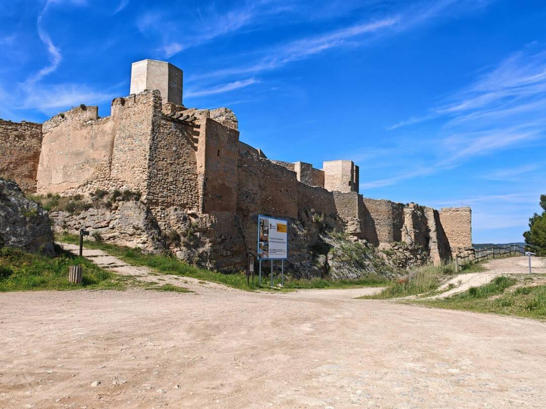 Foto: El conjunto fortificado islámico de Aragón que comienza una obra de rehabilitación. (Ayuntamiento de Calatayud)