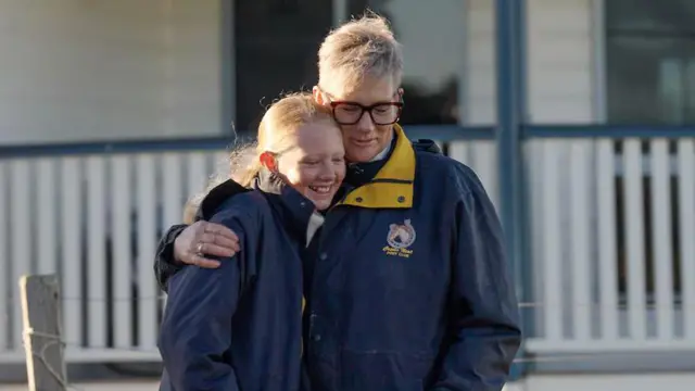 Chrissy Walters y su hija Mia