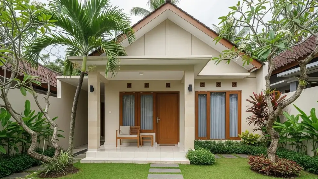 Fachada impecable: el truco de Indonesia y Liputan6.com para terrazas blancas y frescas