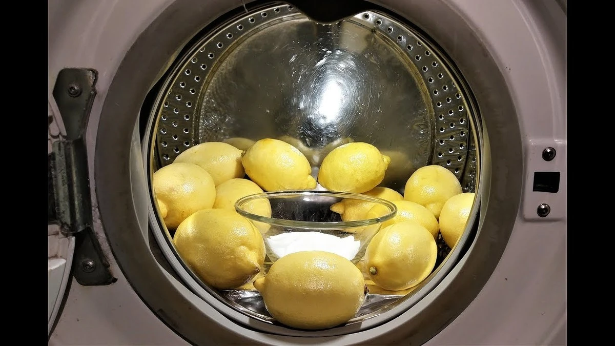 Lavadora con mal olor: el truco del limón para una limpieza de la lavadora total - image 1