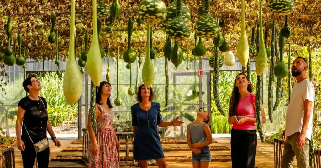 Le Potager Extraordinaire en La Roche-sur-Yon: el truco de las 1.500 hortalizas
