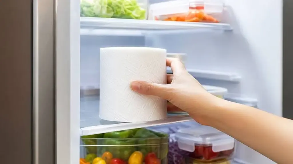 Mal olor en la nevera: el truco del papel higiénico con bicarbonato de sodio y posos de café