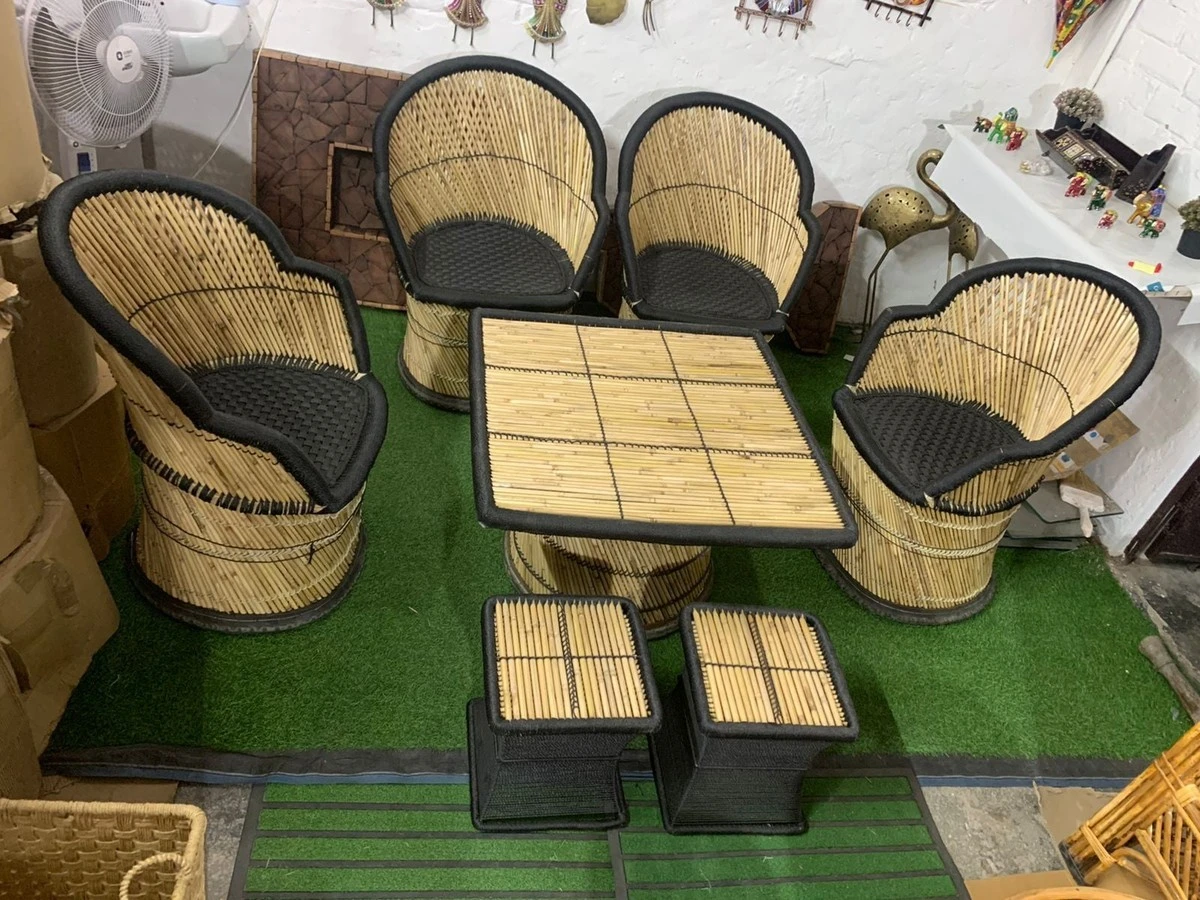 Micro-balcón pequeño: el Taburete y Mesa de Bambú de Jysk por solo 15€ - image 1