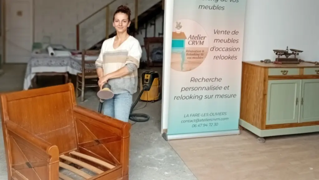 Muebles antiguos: el secreto de Clémence Rodigue en Pélissanne para renovarlos