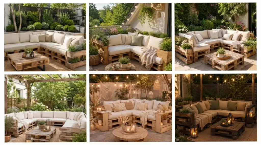 No tires ese Palé: el truco de experto para crear Muebles de jardín de lujo