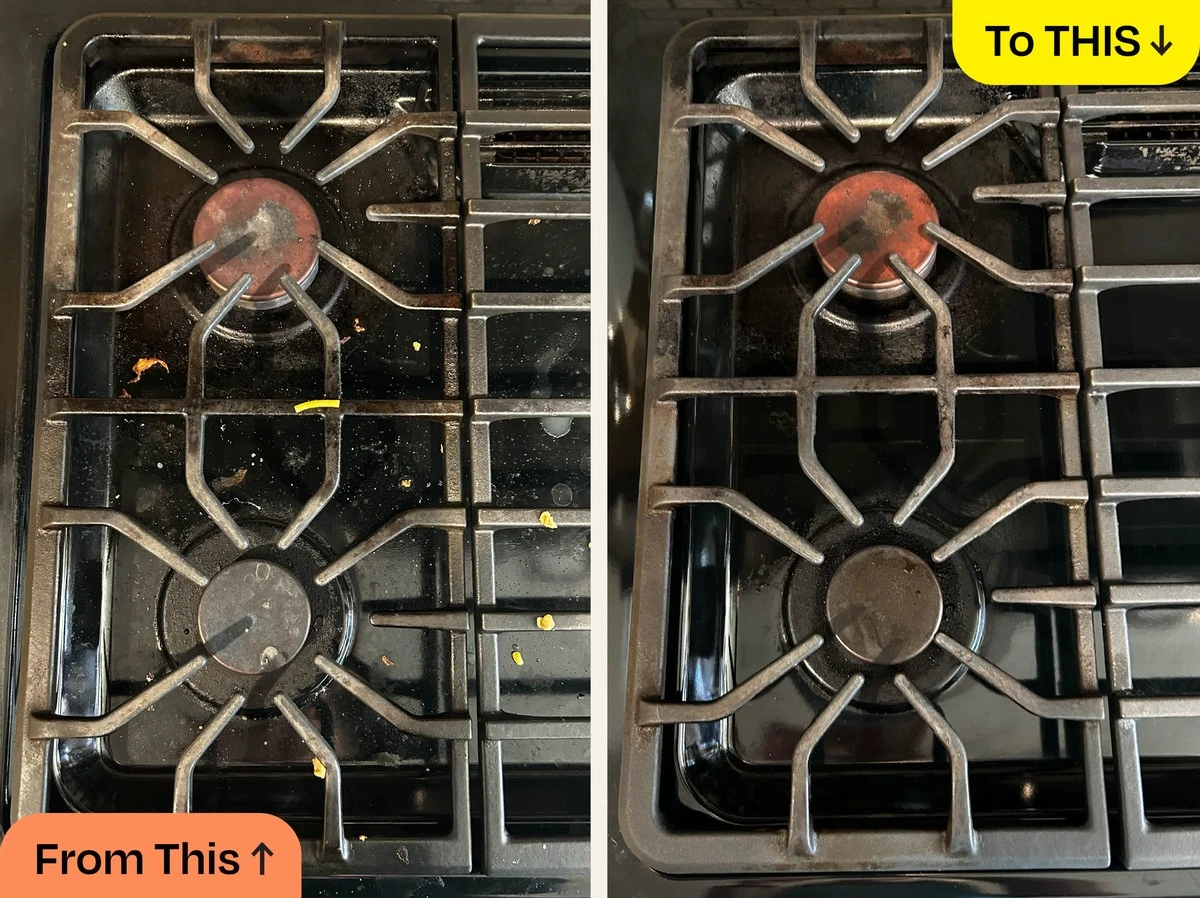 Quemadores de cocina: el truco de Better Homes para dejarlos como nuevos - image 1
