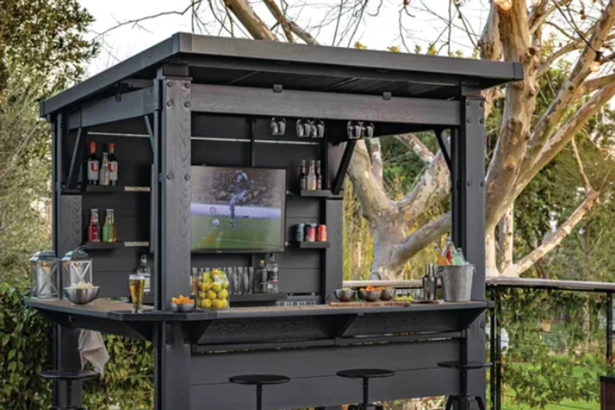 Terraza perfecta ante el calor: Dunelm rebaja 200€ el bar Keter viral - image 1