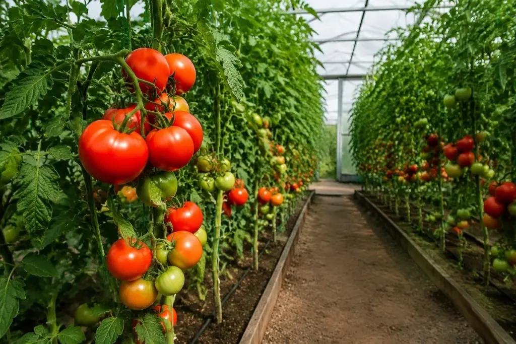 Tomates gigantes a 40°C: el truco del Hidrogel para no regar a diario