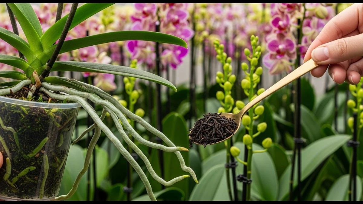 Tu Orquídea como nueva: por qué pongo té negro en sus raíces este mes - image 1