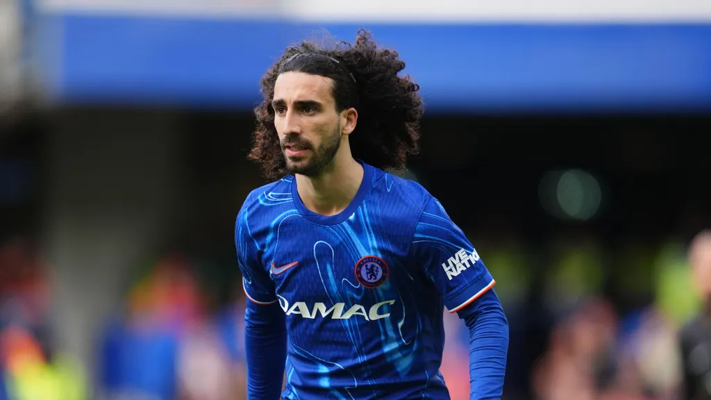 Marc Cucurella, durante un partido con el Chelsea.