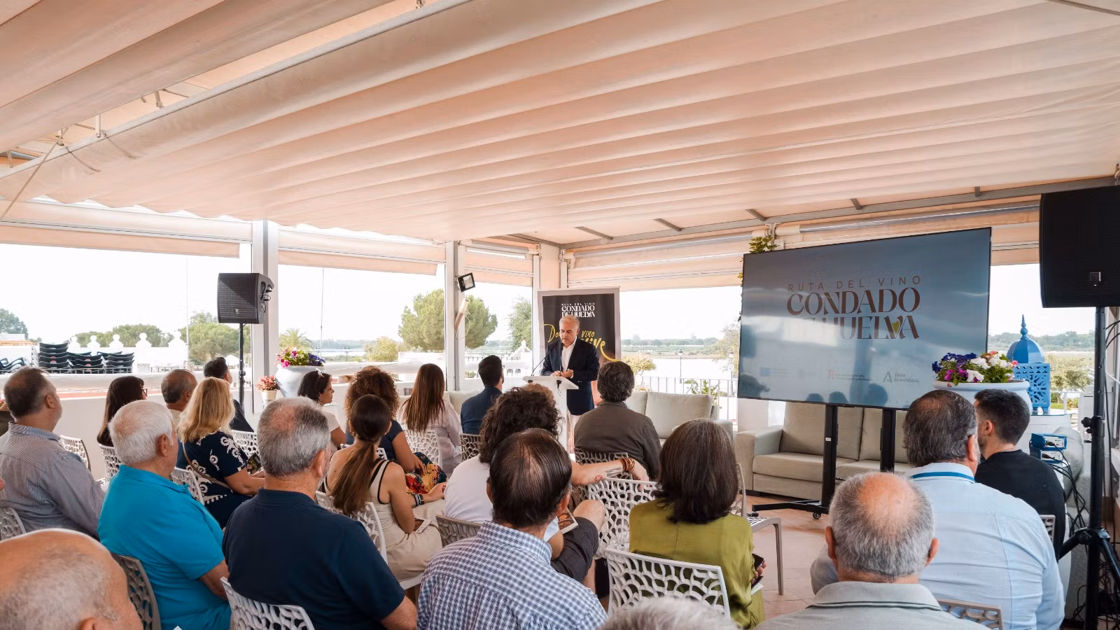 Evento de presentación celebrado en El Rocío. 