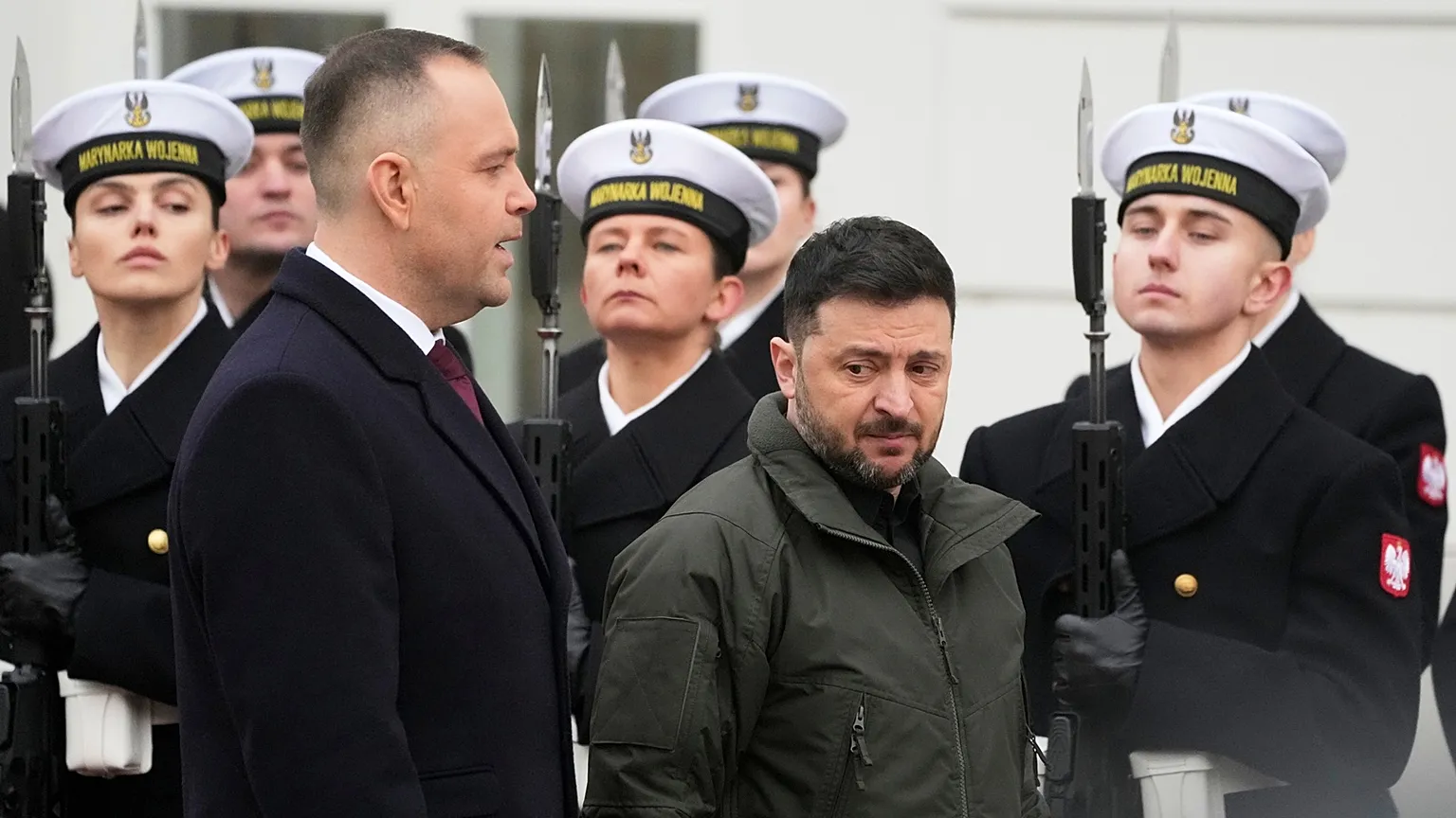 Poland's Karol Nawrocki and Ukraine's Volodymyr Zelenskyy