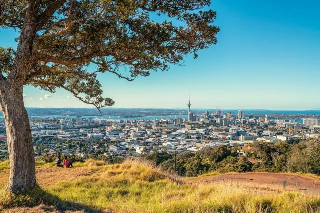 Una vista panorámica de Auckland, en Nueva Zelanda