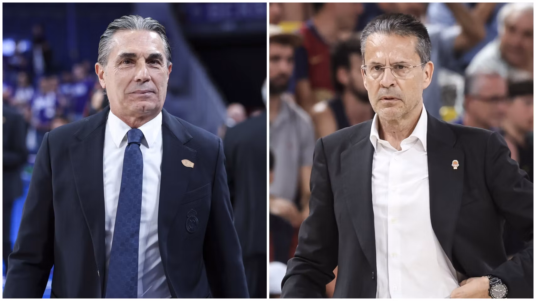 Sergio Scariolo y Pedro Martínez.