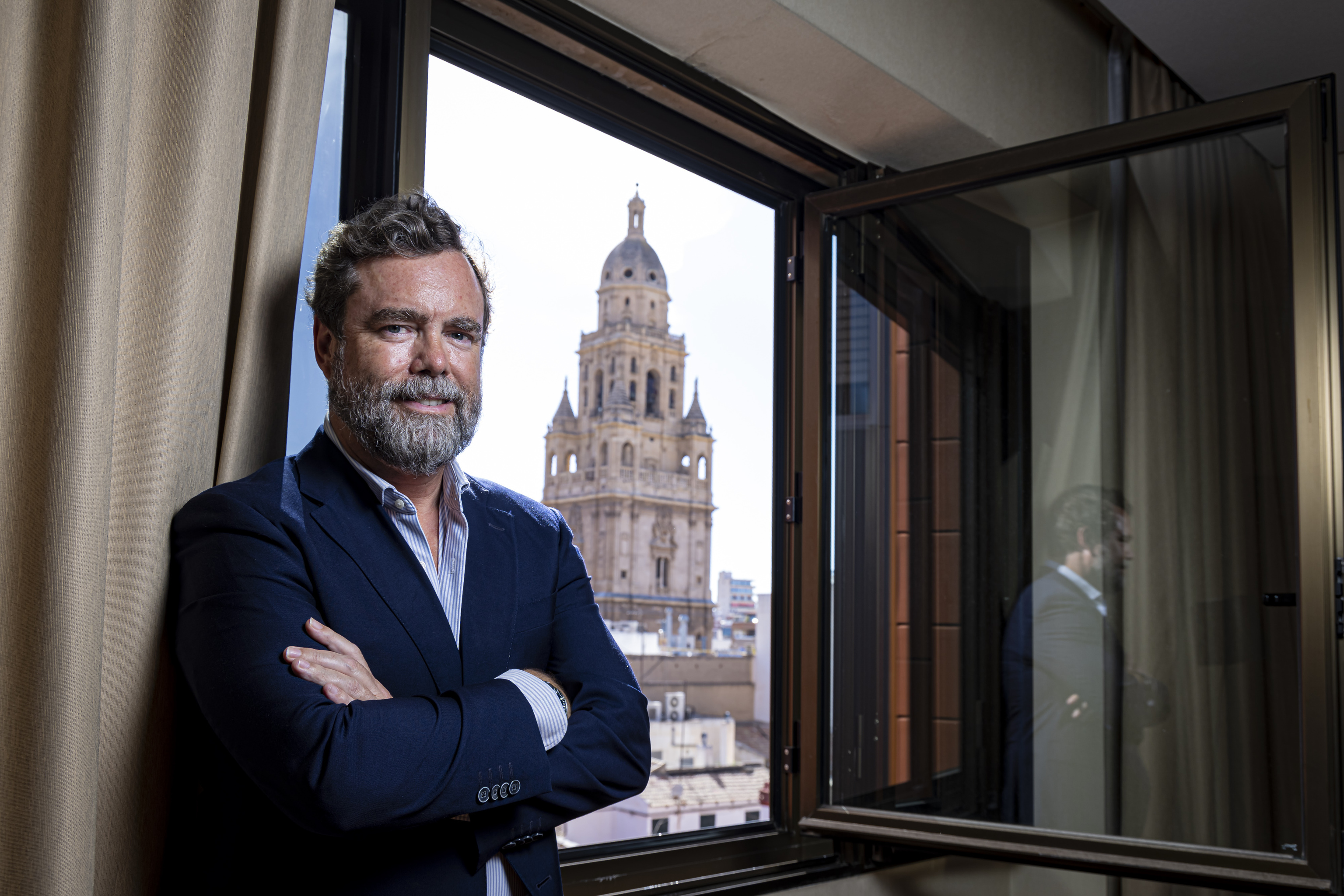 Iván Espinosa de los Monteros, en Murcia