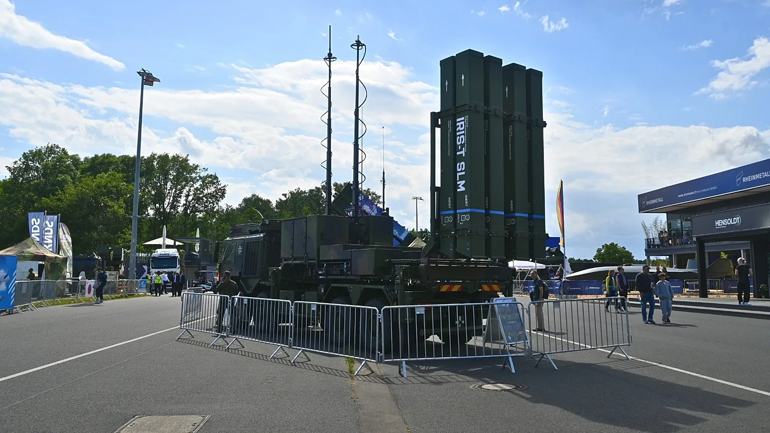An IRIS-T SLM system at ILA 2026, 13/06/2026