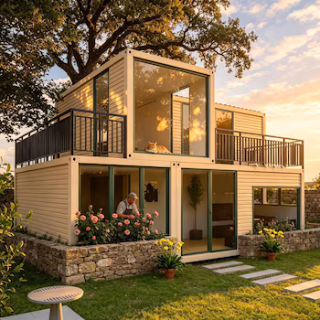Casa prefabricada plegable de Amazon (Amazon)