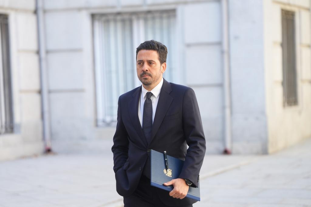 Diego Villafañe, en noviembre de 2025, al acudir al Supremo en el juicio de Álvaro García Ortiz.