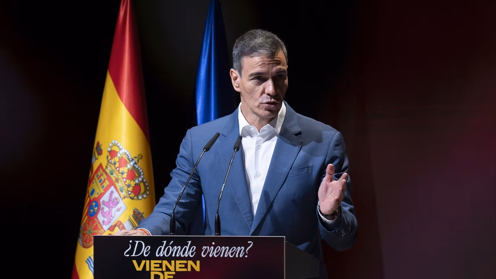 Pedro Sánchez presenta el Plan de Integración y Ciudadanía.