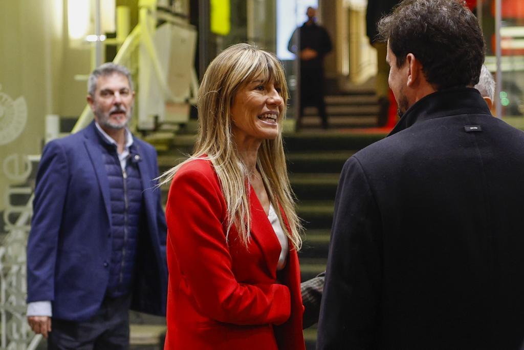 Begoña Gómez, en un acto en enero de 2024 en Madrid.