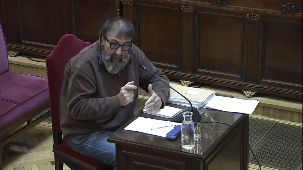 Koldo García durante el juicio