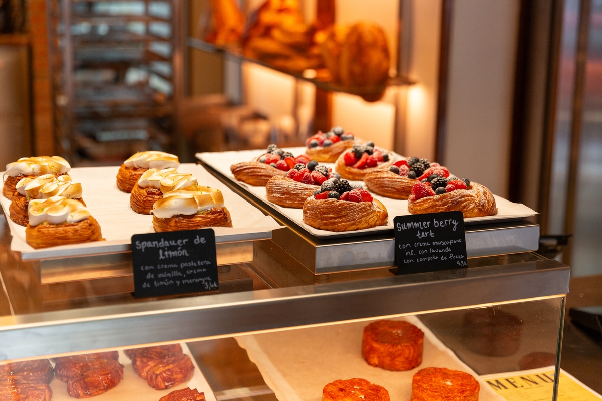 Pastelería laminada en Tova Bakery (Cedida)