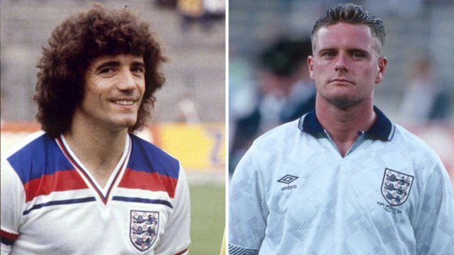 Camisetas locales de Inglaterra para los Mundiales de 1986 y 1990