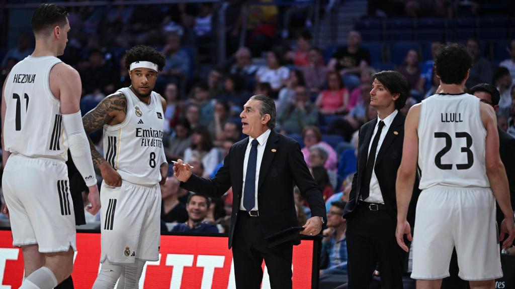 Sergio Scariolo, durante el partido contra Joventut.
