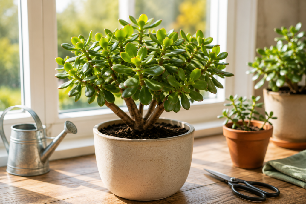 El cambio que hagas en marzo determinará si tu árbol de jade crece con fuerza o se estanca durante todo el año