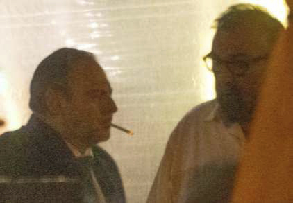 El ex ministro José Luis Ábalos y su asesor Koldo García, en enero de 2024 en el restaurante 'La Chalana', en Madrid