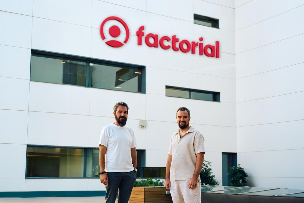 Los fundadores de la empresa española Factorial, Jordi Romero (i) y Bernat Farrero (d), en una imagen de archivo