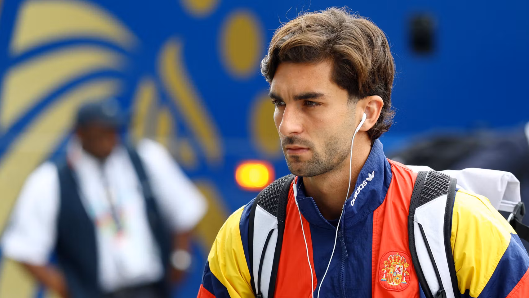 Ferran Torres, durante la concentración de España en el Mundial.