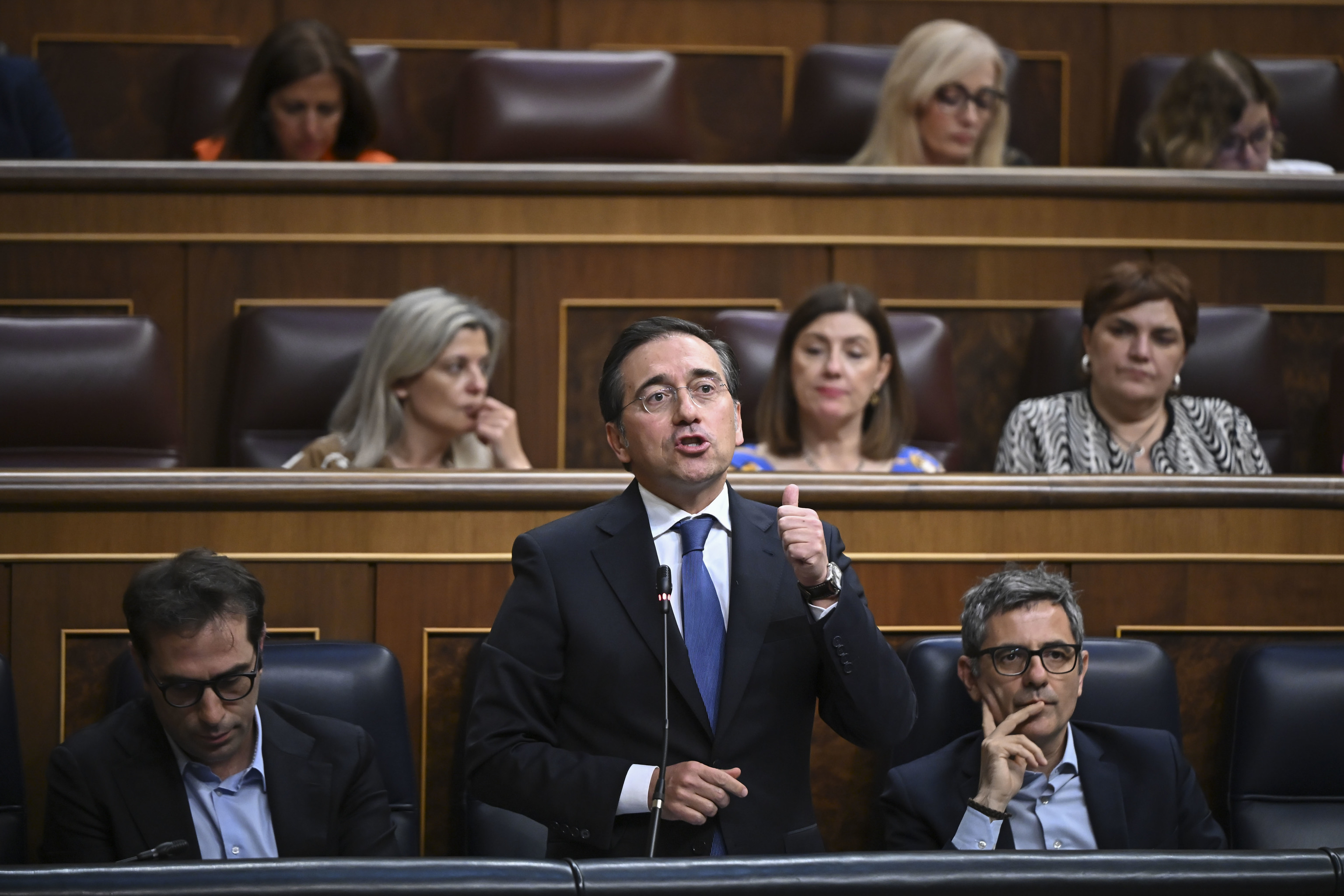 El ministro de Asuntos Exteriores, José Manuel Albares.