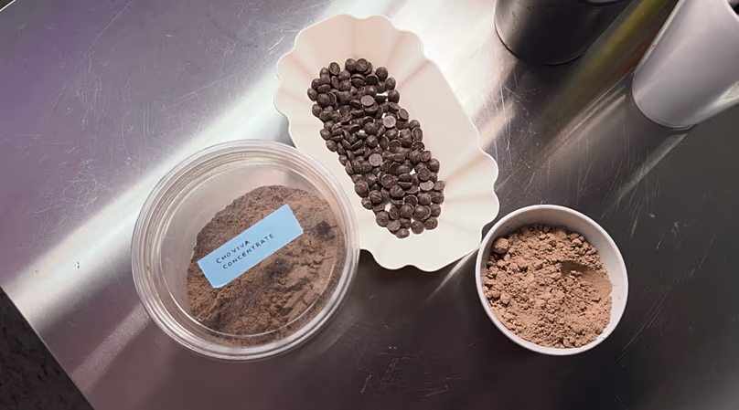 ChoViva has a 73,6% lower carbon footprint compared to cocoa