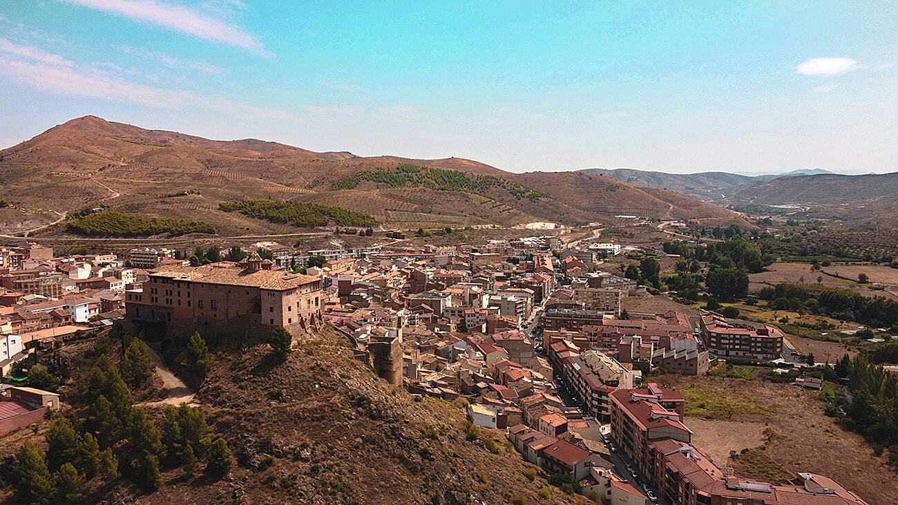 Foto: La senda dedicada a un Papa que recorre algunos de los parajes más hermosos de Aragón. (Ayuntamiento de Illueca)