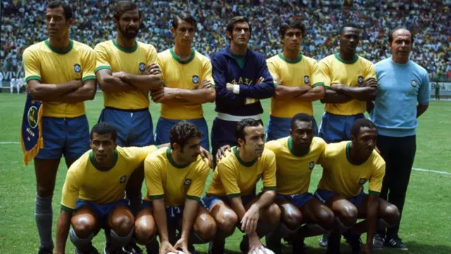 Equipo de Brasil en el mundial México 70