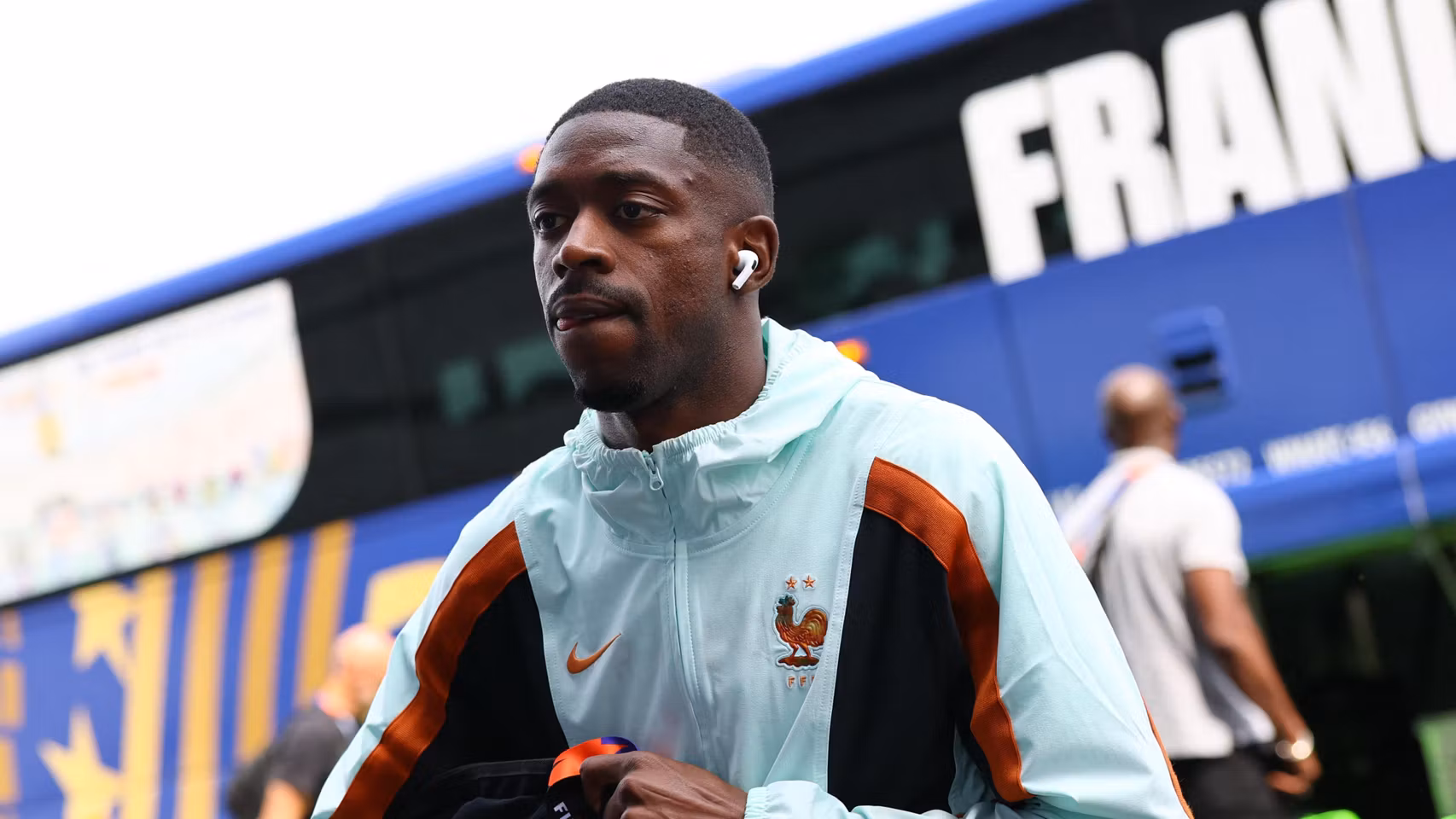 Ousmane Dembélé, con Francia en el Mundial.