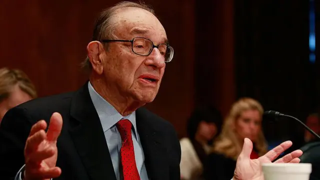 Alan Greenspan testifica ante el Congreso en 2008.