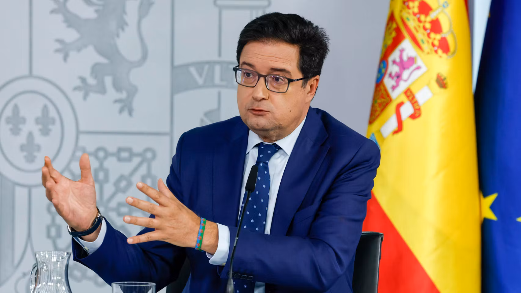  El ministro para la Transformación Digital, Óscar López, este martes.