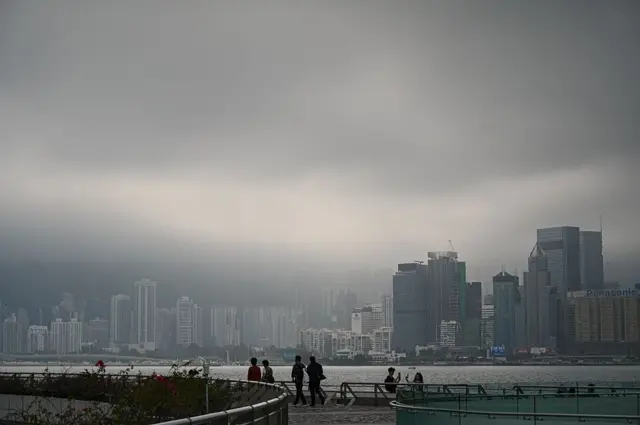 Taiwán, bajo una amenazante niebla