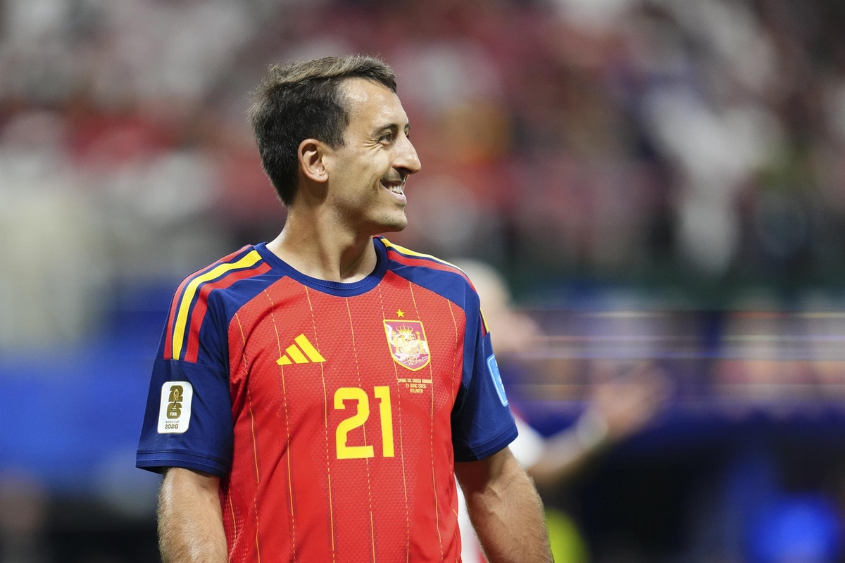El delantero de la selección española, Mikel Oyarzabal (Europa Press)
