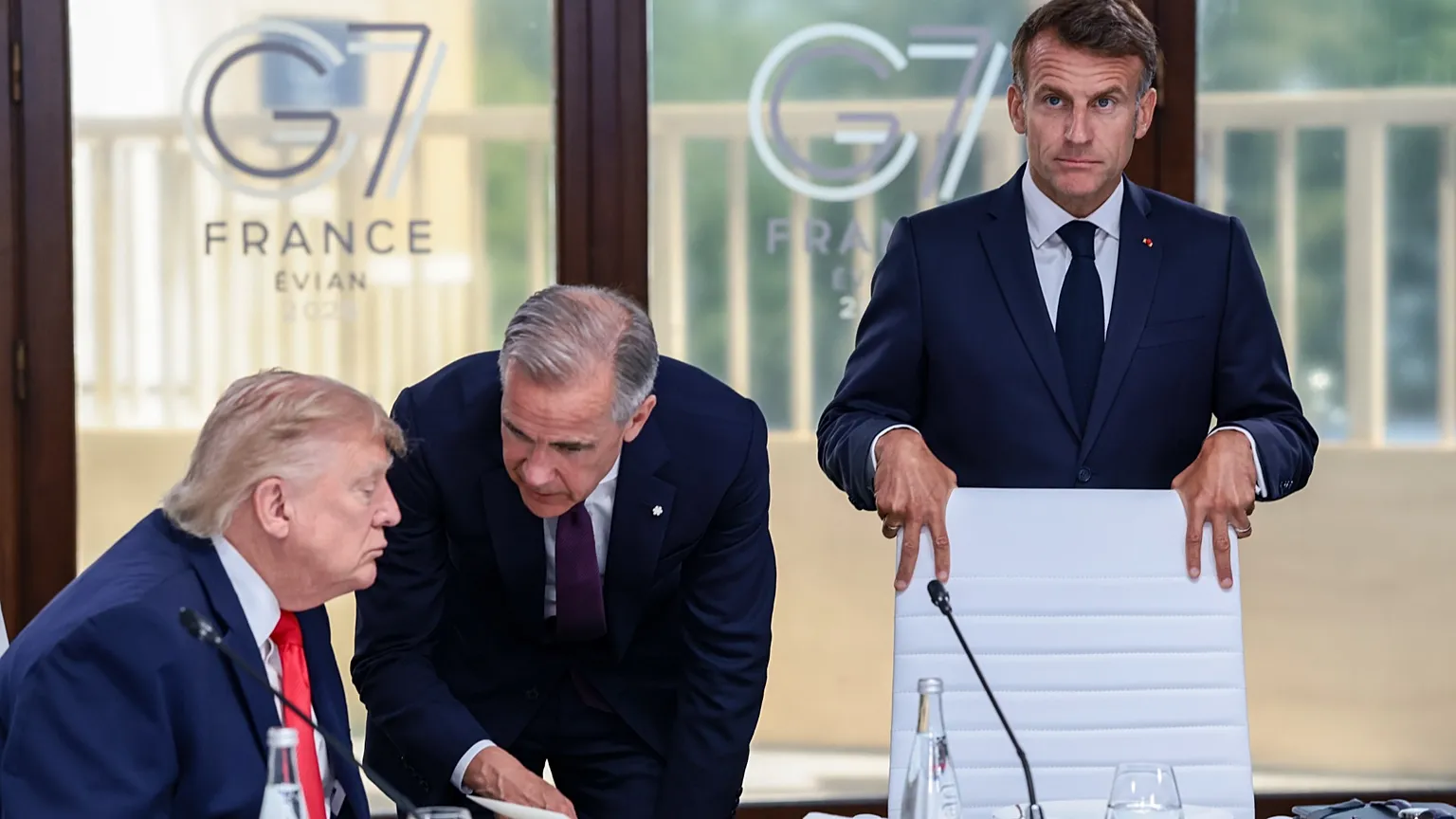 The G7 in Évian, France.