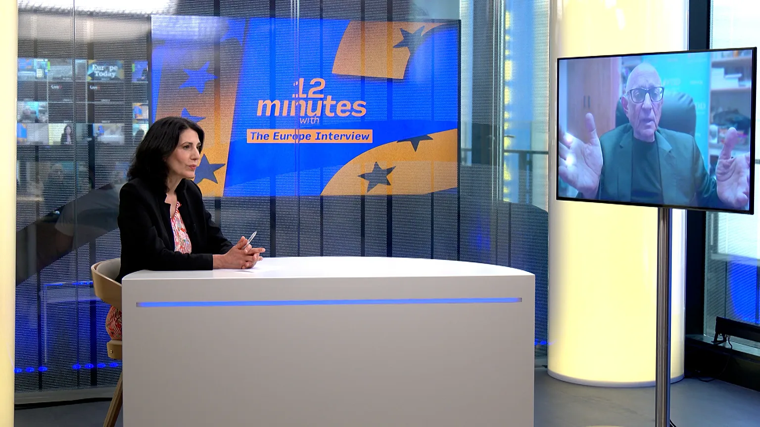 Benjamin Netanyahu’s former national security advisor, Jacob Nagel, during an interview with Euronews on 29 June 2026.