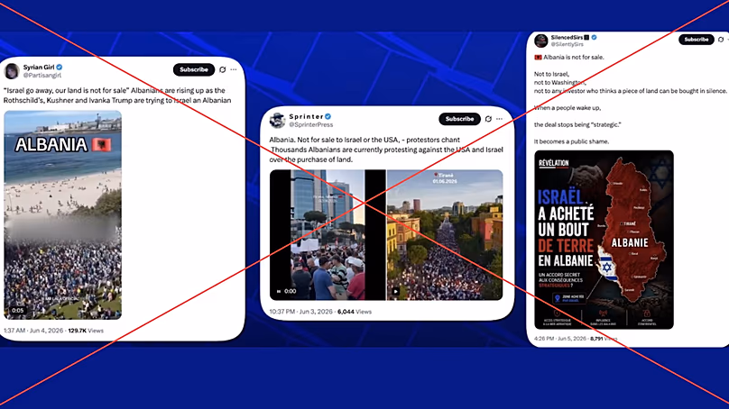 Social media users have falsely alleged that the state of Israel is behind the real estate project