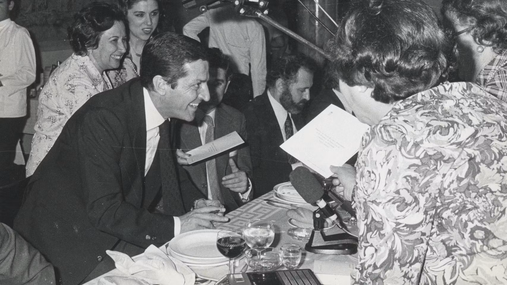Suárez, en sus mejores momentos, los del magnetismo 1977-1978.